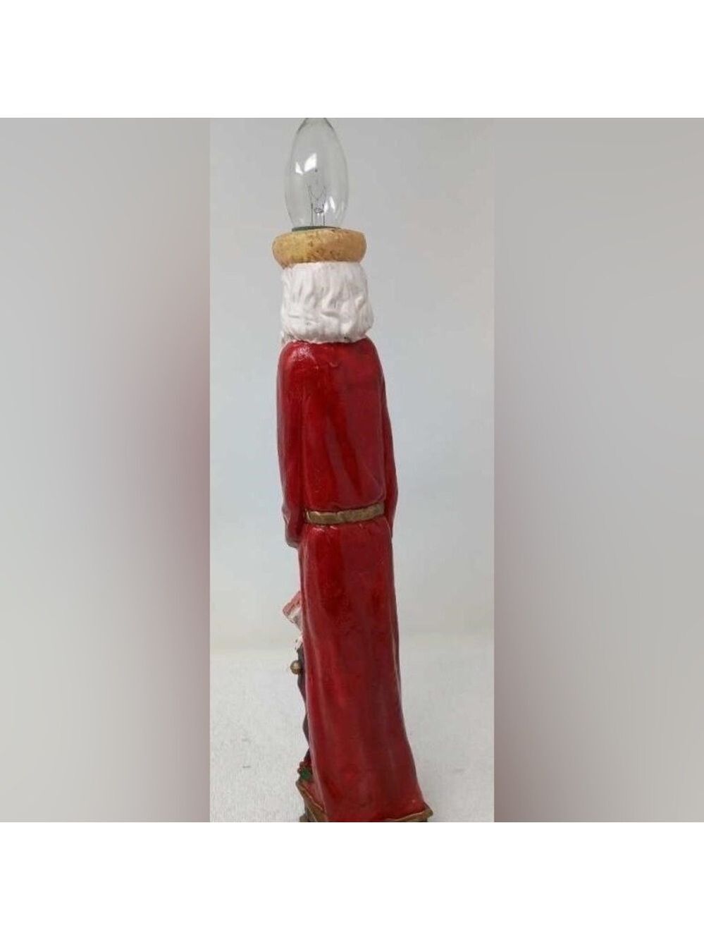 Santa Candle Lamps, Christmas Decor, 24"H, Red - Picture 6 of 11